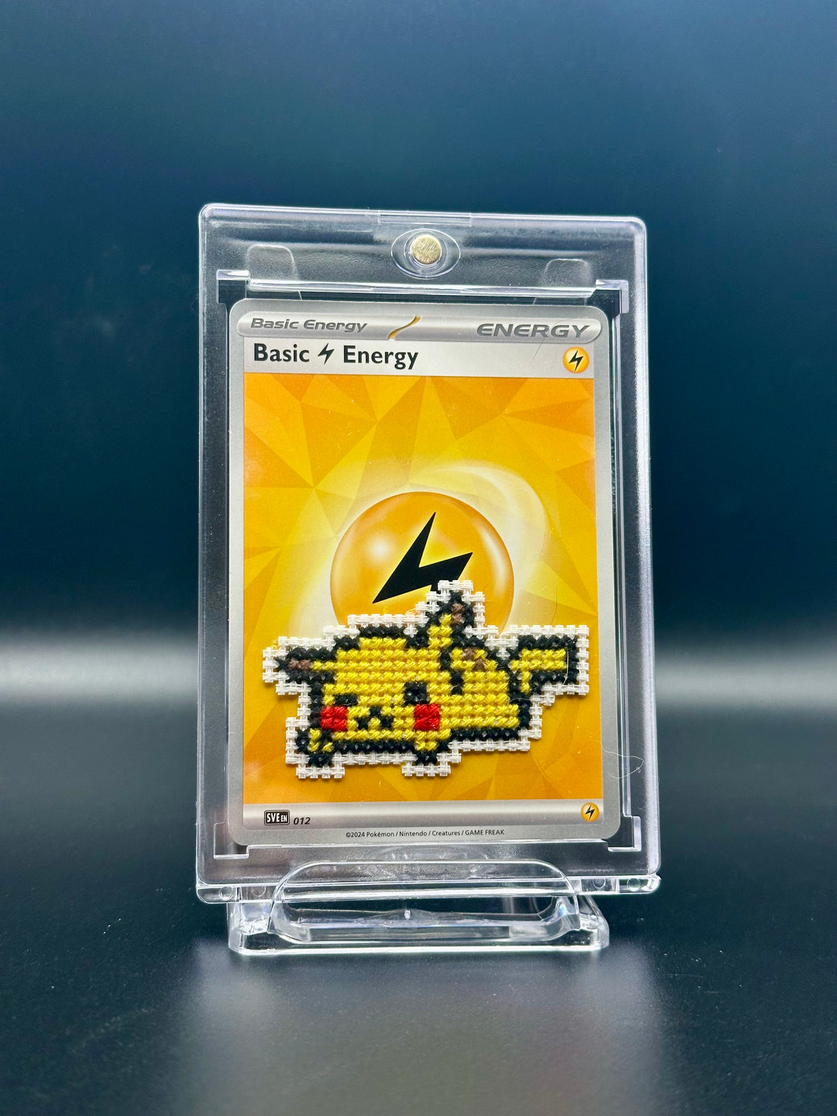Cross Stitched Custom Cards - Pokèmon